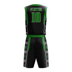 Ensemble de maillots de basket-ball personnalisés OEM ODM de haute qualité, respirant, 100% polyester, séchage rapide, pour l'été - Product Image 2