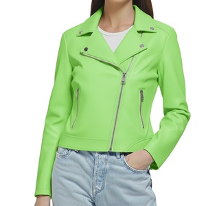 Veste en cuir véritable sur mesure, coupe ajustée, luxe haut de gamme, cuir écologique, fermeture éclair, haut de gamme, mode homme et femme, authentique - Product Image 1