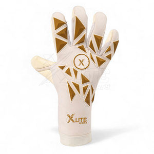 Gants de gardien de but professionnels en caoutchouc respirant antidérapant de qualité supérieure pour l'entraînement et les matchs de football avec fermeture auto-agrippante - Product Image 3