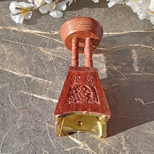 Arabic Style Eco-Friendly Anti-Odour Bamboo Wood Bakhoor Incense Burner <b>Home</b> Decor Classic Unique Design - Product Image 5