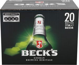 Bière importée Becks, 24 x 275 ml, bouteilles classiques de bière allemande, qualité supérieure, bouteille en <span class=keywords><strong>verre</strong></span>, bière en vrac, option fournisseur en gros - Product Image 5