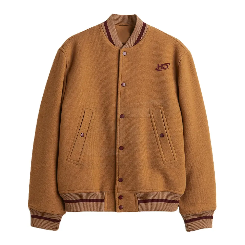 Hip Hop Baseball Jackets Streetwear Pilot Jacket Men's Brand Outerwear Casual Letter Embroidery Custom Baseball Jackets