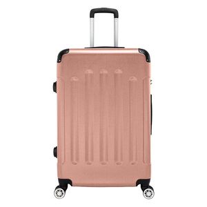Portable 3-in-1 ABS Trolley <b>Suitcase</b> in Rose Gold 20\" 24\" 28\" Sizes - Product Image 4