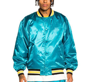 Men Baseball Satin Varsity <b>Jacket</b> Comfortable Light Weight Top Trending Best Fabric Baseball Satin Varsity <b>Jacket</b> - Product Image 1