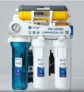 เครื่องกรองน้ำ RO ฟลอนิกซ์ ซิงค์ 10 25 35 ลิตรต่อชั่วโมง 24 วัตต์ ระบบกรอง 5 ขั้นตอน พร้อมจอแสดงผล TDS ระบบทำความสะอาดตัวเอง ก๊อกน้ำอัจฉริยะ เหมาะสำหรับร้านอาหารและโรงแรม - Product Image 2