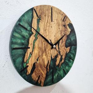 Top Selling Unique Handmade Wooden Wall <b>Clocks</b> Epoxy Resin Home and Office Decorative Wall <b>Clocks</b> - Product Image 6