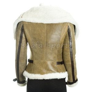 High Quality Fashion Hot Sell Women <b>Leather</b> <b>Jacket</b> <b>Long</b> Sleeve High Quality <b>Leather</b> <b>Jacket</b> For Women - Product Image 4