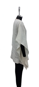 Women Linen Shawl Collar <b>Dress</b> Floral Embroidered Long Sleeve <b>Loose</b> Fit Casual <b>Dress</b> for Autumn - Product Image 3