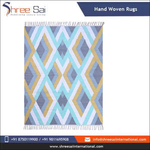 Alfombras de Algodón Personalizadas al por Mayor de Fabricante Indio, Juegos de Alfombras para Sala de Estar y Pasillo, con Etiqueta Privada - Product Image 2