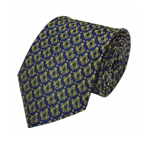 Cravate Maçonnique Premium Maître Maçon Compas Vert G Loge Bleue Formelle - Product Image 3