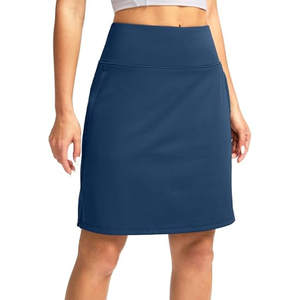 Falda de Tenis Personalizada para Mujer, Tallas Grandes, con Logotipo Impreso, Transpirable, 90% Poliéster, 10% Elastano, Plisada, Deportiva, para Fitness y Entrenamiento - Product Image 5