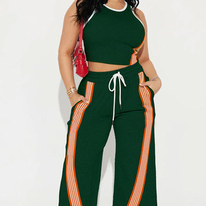 Trajes Deportivos de Verano para Mujer, Talla Grande, de la Mejor Calidad, Ligeros, Transpirables, Ecológicos, de Secado Rápido, Corte Holgado, 2 en 1, para Uso Casual al Aire Libre - Product Image 1