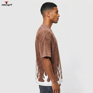 2026 High Quality Acid Wash T <b>Shirt</b> for Men Fitness & Casual Wear Comfortable T-<b>shirt</b> for men - Product Image 5