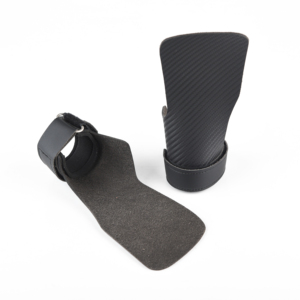 Poignées d'exercice pour les doigts en néoprène noir réglables avec sangle de poignet pour l'entraînement de force - Product Image 5