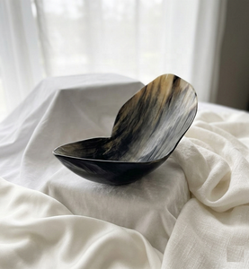 Luxury Handmade Buffalo Horn Bowl – Natural Organic Serving Bowl for Salad Snacks & Home Decor – Eco-Friendly Artisan Craft Tab - Product Image 5