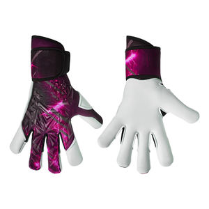 Guantes de Portero Deportivos de Calidad Profesional para Entrenamiento de Fútbol, Material de PU con Rejilla, Palma Adhesiva, Uso en Exteriores, Muñequera Ajustable - Product Image 5