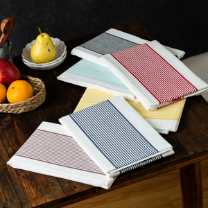 Essuie-tout de cuisine rectangulaire en coton blanc tissé, personnalisable, couleur unie, lavable en machine, ultra doux et absorbant - Product Image 5