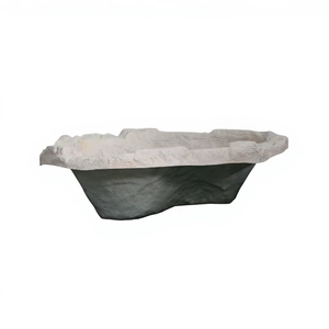 Ornements de jardin en fibre de verre FRP légers KNT Wholesale, résistants aux intempéries, modernes, pour usage intérieur/extérieur, attrayants et peints. - Product Image 1