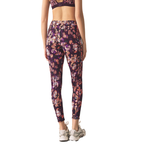 Leggings de yoga sans couture taille haute pour femmes, effet push-up froncé, tie-dye, pour l'entraînement et le sport - Product Image 2