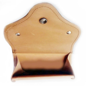 Tan Color Vegan Faux Leather Sporran Stag Emblem <b>Chain</b> <b>Belt</b> Strap for Traditional Highland Scottish Outfit - Product Image 5
