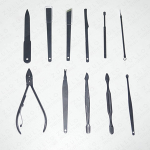 Premium 18PCS Stainless Steel Nail Care Grooming <b>Kit</b> Professional <b>Manicure</b> Pedicure Set for Home Salon Travel - Product Image 2