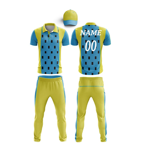 Uniforme de Cricket Personalizado por Sublimación Profesional para Hombre, Fábrica Pakistaní, Venta al por Mayor de Camisetas de Cricket con Mangas Sublimadas - Product Image 4