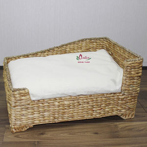 Artex Dong Thap Factory's Eco-Friendly Handwoven Water Hyacinth Pet House Muebles para el hogar para mascotas pequeñas - Product Image 3