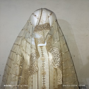 Traje Anarkali para niñas con dupatta Heavy últimos diseños bordado ropa de fiesta vestido largo trajes paquistaníes en todo el precio de venta - Product Image 3