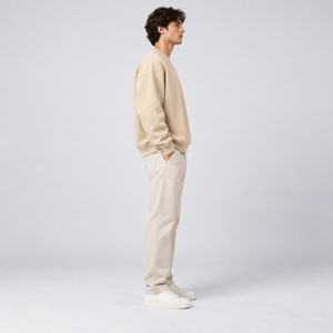 Pullover <b>Sweatshirt</b> <b>Men</b> Bulk Order Private Label Cotton Stand Collar Skate Apparel Distressed Long Sleeve Oversized <b>Sweatshirts</b> - Product Image 4