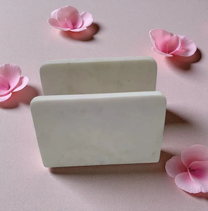 Wholesale <b>Cheap</b> price Marble Napkin Holder Handmade Luxury Wedding Table Decoration Accessories - Product Image 6