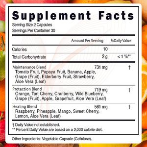 Complément alimentaire OEM/ODM aux fruits et légumes, superaliments entiers et naturels pour femmes, hommes et enfants avec Aloe Vera, vitamines et minéraux - Product Image 6