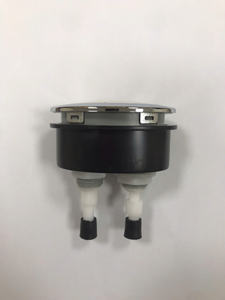 Chrome-Plated ABS Oval <b>Toilet</b> <b>Flush</b> <b>Button</b> Dual <b>Flush</b> System OEM/ODM Factory Supply - Product Image 2