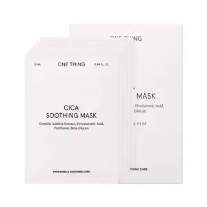 Feuille de masque apaisant One Thing Cica Masques faciaux de bonne qualité 5P - Product Image 1