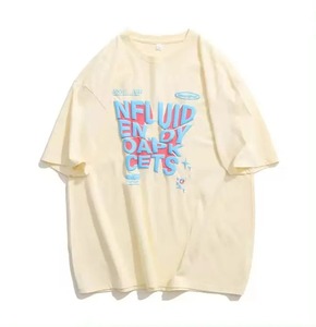 Camisetas de Verano para Hombre, Tallas Grandes, Personalizadas, de Primera Calidad, con Estampado Ligero, Hombros Caídos, Algodón/Poliéster 80/20 - Product Image 6