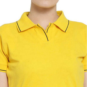 Camisetas de Golf de Algodón Naranja para Mujer, Diseño 2026, Secado Rápido, Transpirables, Casuales, Tipo Polo, en Oferta, Servicio OEM Disponible - Product Image 6