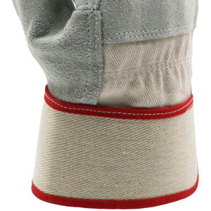 Guantes de Trabajo Reforzados, Resistentes al Fuego y a los Cortes, con Protección para las Manos, Palma de Cuero, para Jardinería - Product Image 4