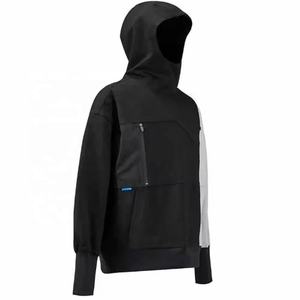 เสื้อฮู้ดเทคแวร์ผู้ชาย สไตล์ไซเบอร์พังก์ สตรีทแวร์ แนวแทคติคอล ฮาราจูกุ เออร์เบิน คาร์โก้ เสื้อสเวตเชิ้ต กันลม มีฮู้ด - Product Image 1