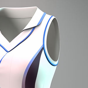 Jupe-short de tennis personnalisée pour femme en nylon recyclé et polyester, légère, extensible, vêtements de sport athlétiques, fabricant OEM - Product Image 2