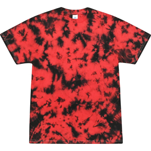 T-shirt Tie-Dye Homme Tendance Coupe Ample Manches Courtes Motif Spirale Audacieux Style Créatif - Product Image 4