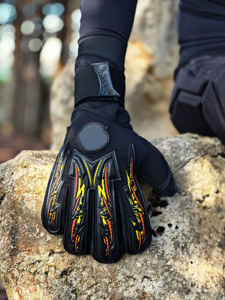 Guantes de Portero Profesionales, Nuevo Diseño, Guantes de Fútbol con Protección para los Dedos, Transpirables - Product Image 4
