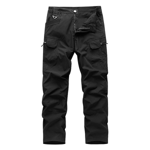 Pantalones Cargo Casuales para Hombre al por Mayor OEM, con Múltiples Bolsillos, de Pana y Poliéster, para Trabajo, con Cintura Elástica, de Secado Rápido y Transpirables - Product Image 5
