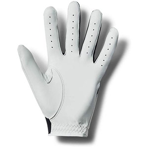 DARIB IMPEX Gant de golf moderne respirant en cuir véritable de haute qualité, fermeture à tirette pour main droite, unisexe, blanc gaufré - Product Image 4