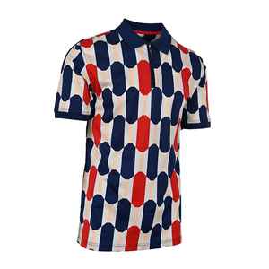 2026 Top Sale Men's <b>Classic</b> Fit Athletic for Shirt Breathable Printed Knitted Fabric Custom Logo Anti-Wrinkle OEM Customizable - Product Image 3