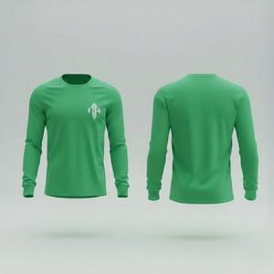 Camiseta de Manga Larga para Hombre, Talla Grande, Cuello Redondo, 100% Algodón, Estilo Casual Personalizado Bajo Demanda, RIVIAN ATLANTIC, Calidad Premium 2026 - Product Image 1