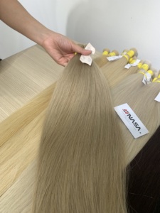 ผมต่อเวียดนามคุณภาพสูงแบบ Super Double Drawn Virgin Bulk แท้ 100% ความยาว 50-70 ซม. ครบทุกสี # 1 # 60 - Product Image 6