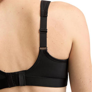 Soutien-gorge de sport rembourré pour femme, maintien moyen, sans coutures, dos croisé, respirant, séchage rapide, sans armatures, style crop top, tenue de sport - Product Image 2