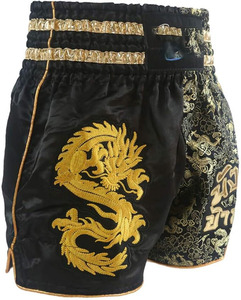 Shorts de boxe personnalisés en coton 100% - Vêtements de sport athlétiques de qualité supérieure - Shorts d'entraînement de Muay Thai pour hommes - Product Image 1