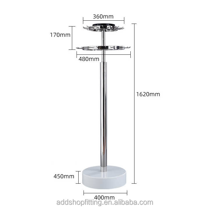 stainless steel white base