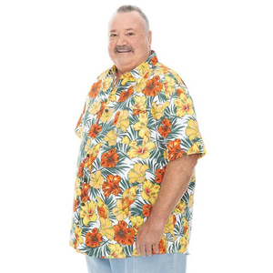 Camisas Hawaianas de Alta Calidad 2026 para Hombre, Ligeras, de Poliéster, para Vacaciones, Venta al por Mayor, Camisetas Tropicales de Playa, Diseño Personalizado de Verano - Product Image 2