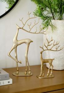 Elegant Aluminum Reindeer Table Centerpiece For <b>Christmas</b> Dinner Table Decoration With Stylish Festive Home Decor Theme - Product Image 6